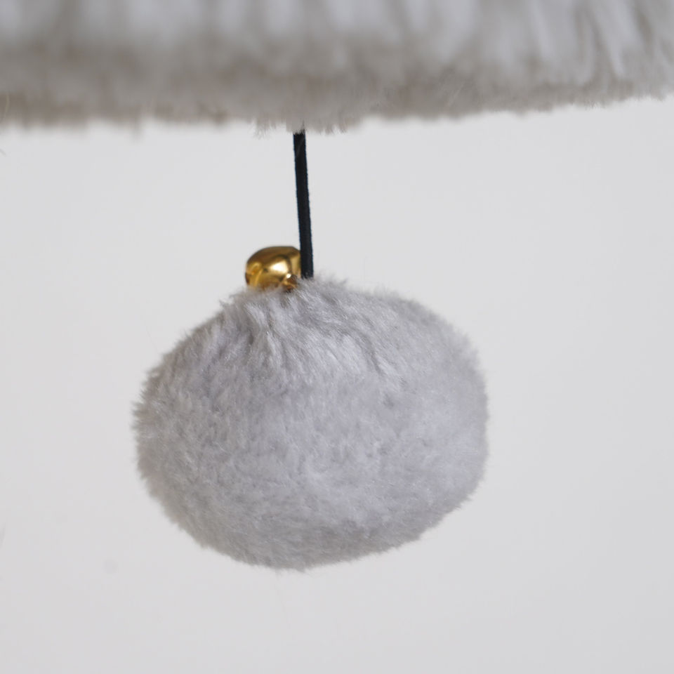 Petpals Rockview PP230409 cat tree with puff ball bell toy