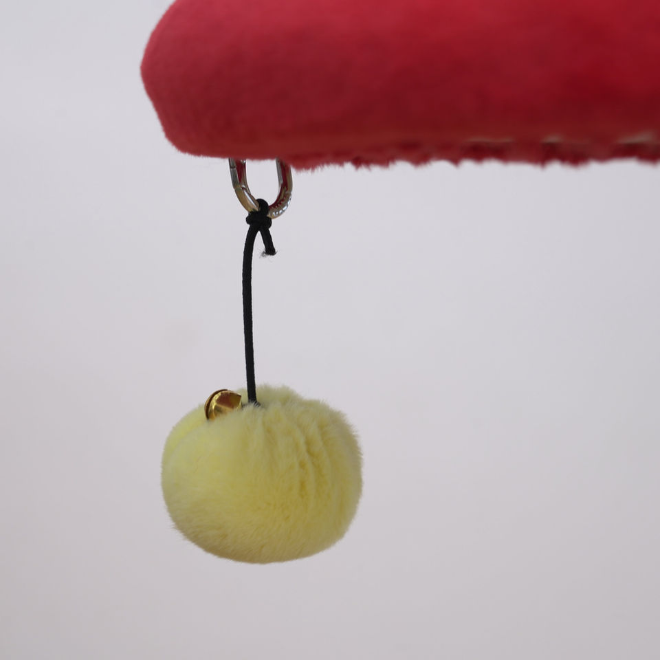 Petpals Moultrie PP240560 close up of ball with bell cat toy