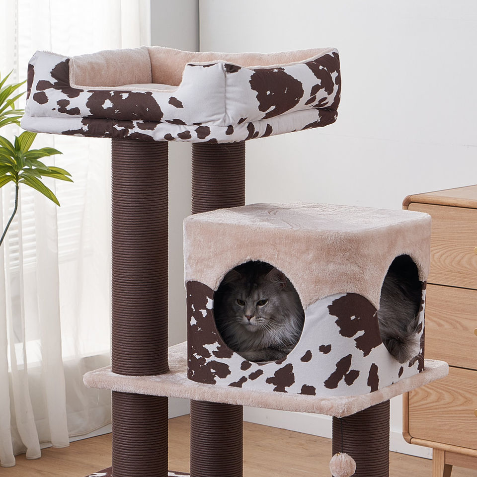 Petpals Cowboy PP220733 Grand Maine Coon cat tree a cat condo, and cat bed