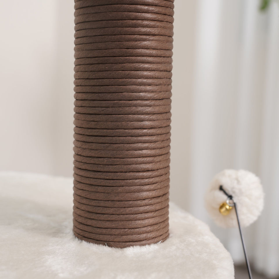 Petpals Quartz PP210341 cat tree EZ Twist recycled paper rope scratching post