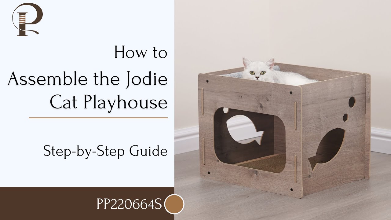 Jodie Cat Tree Assembly Video (PP220664S) – Easy Setup!