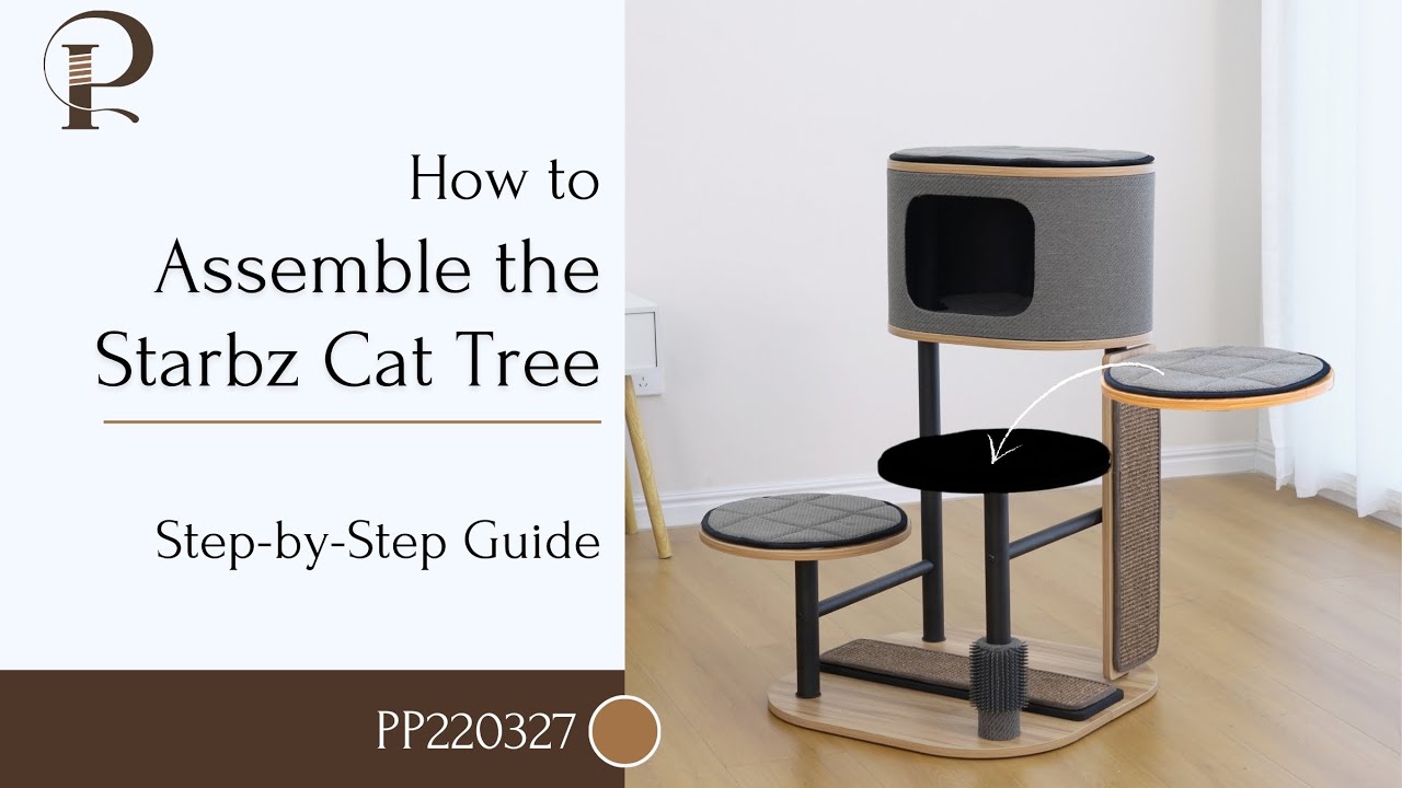 Starbz Cat Tree Assembly Video (PP220327) – Easy Setup!